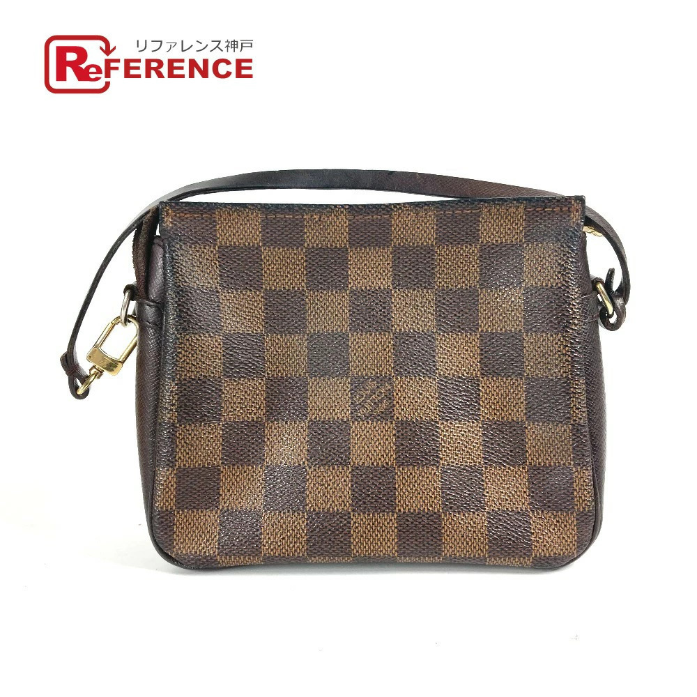 LOUIS VUITTON Damier Trousse Makeup Accessory Clutch Bag Shoulder Handbag